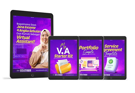 Pakej Complete — Ebook Rahsia VA bersama empat bonus
